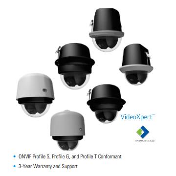 S7818L-EB0 S7818L-EW1 Pelco 7 Series IP PTZ Dome Camera