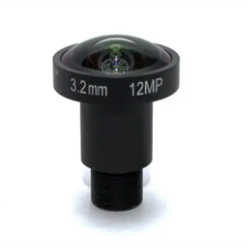M12-3.2IR(12MP) 1/1.7 format 3.2mm F2.0 12mp M12 4K Board Wide Angle Lens