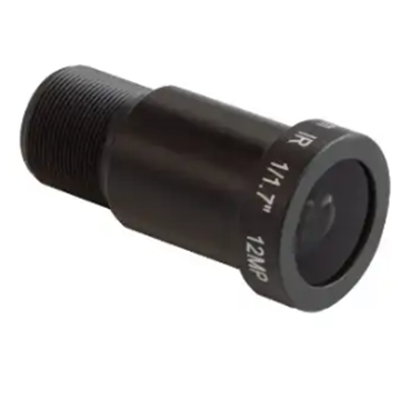 M12-8IR(12MP)1/1.7 inch format F1.8 8mm 12 megapixel 4k m12 board lens